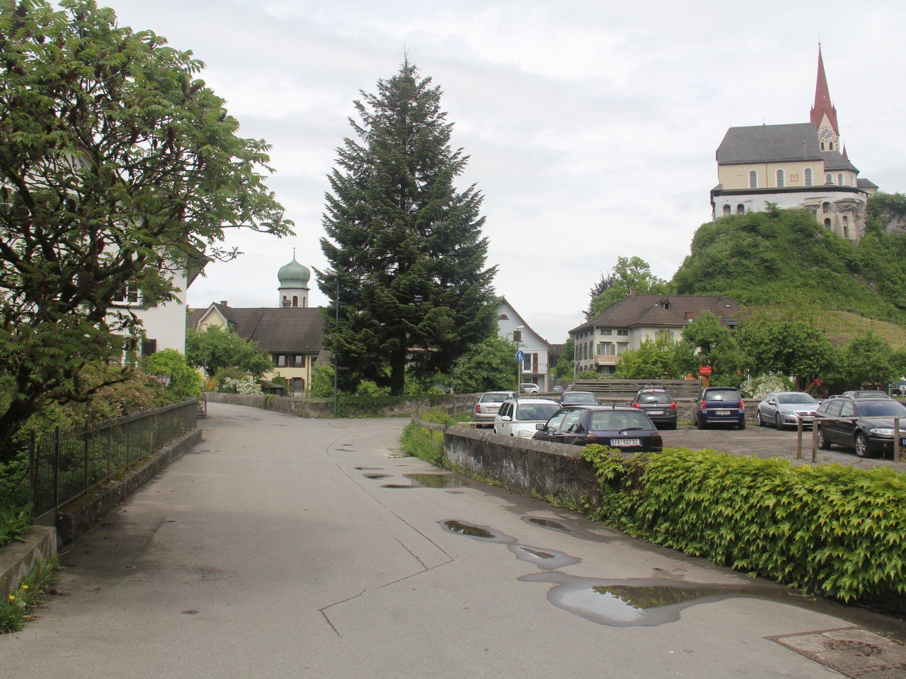 VOL.AT stellt die Straßen Vorarlbergs in einer großen Serie vor. Hier im Bild die Rankler Letzestraße. VOL.AT stellt die Straßen Vorarlbergs in einer großen Serie vor. Hier im Bild die Rankler Letzestraße.