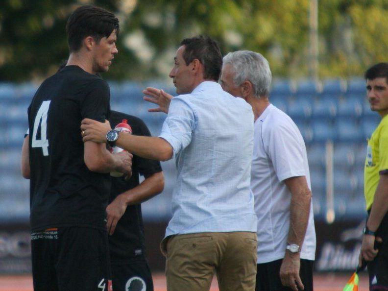 Bregenz-Trainer Mladen Posavec konnte 45 Minuten lang mit seiner Mannschaft zufrieden sein. Bregenz-Trainer Mladen Posavec konnte 45 Minuten lang mit seiner Mannschaft zufrieden sein.