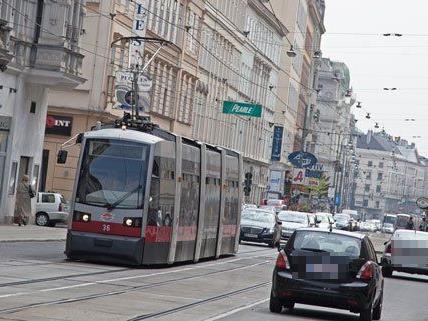 Umleitung der Straßenbahnlinien auf Währinger Straße
