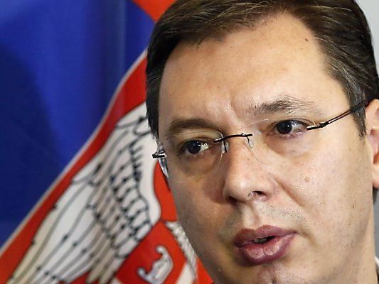 Aleksandar Vucic in Gefahr Aleksandar Vucic in Gefahr