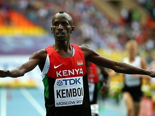 Kemboi entschied das kenianische Duell für sich