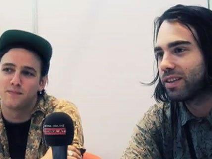 Skaters im Interview am Frequency.