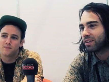 Skaters im Interview am Frequency. Skaters im Interview am Frequency.
