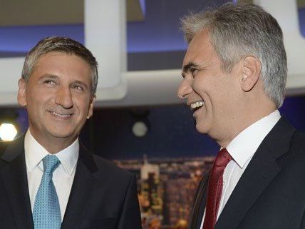Spindelegger und Faymann haben gut lachen: Bei der NR-Wahl 2008 mussten ihre Parteien in keinem Bundesland null Prozent verzeichnen. Spindelegger und Faymann haben gut lachen: Bei der NR-Wahl 2008 mussten ihre Parteien in keinem Bundesland null Prozent verzeichnen.
