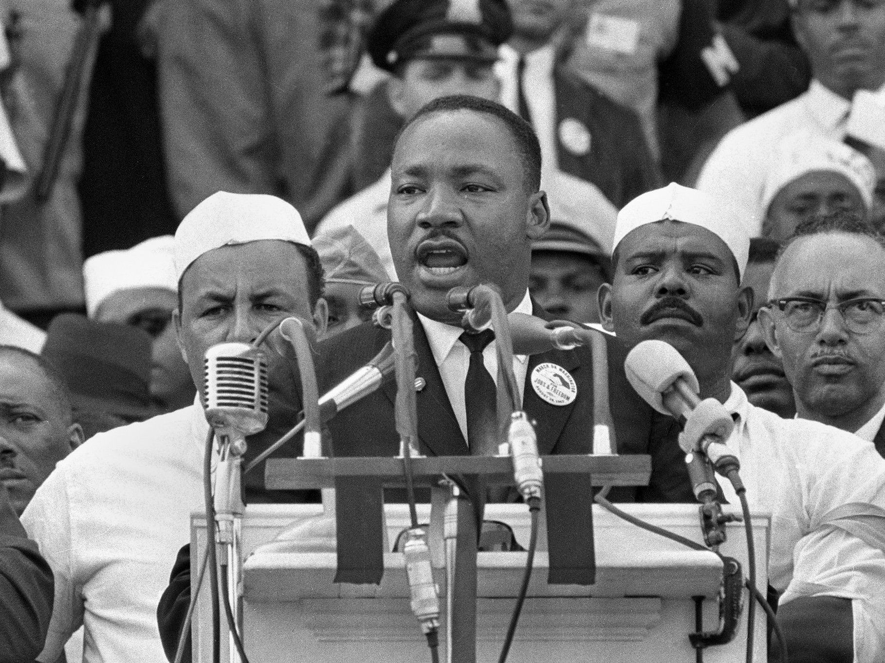 Vor 50 Jahren hielt Martin Luther King seine berühmte Rede in Washington. Vor 50 Jahren hielt Martin Luther King seine berühmte Rede in Washington.