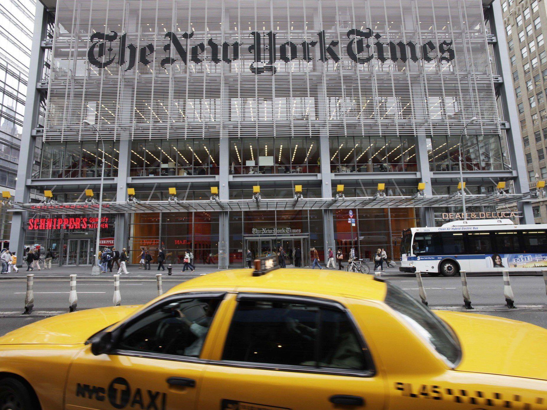 Die Internetseite der "New York Times" wurde von syrischen Hackern lahmgelegt.