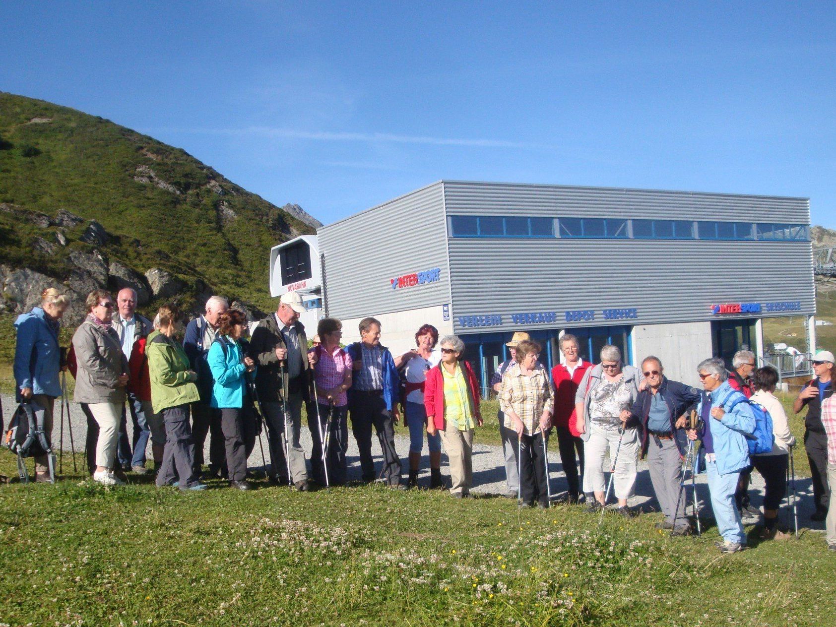 Hoher Besuch bei Landes-Wandertag.