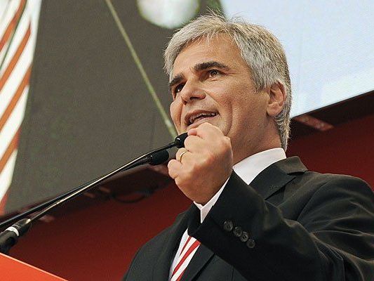 Faymann fand klare Worte beim SPÖ-Bundesparteirat Faymann fand klare Worte beim SPÖ-Bundesparteirat
