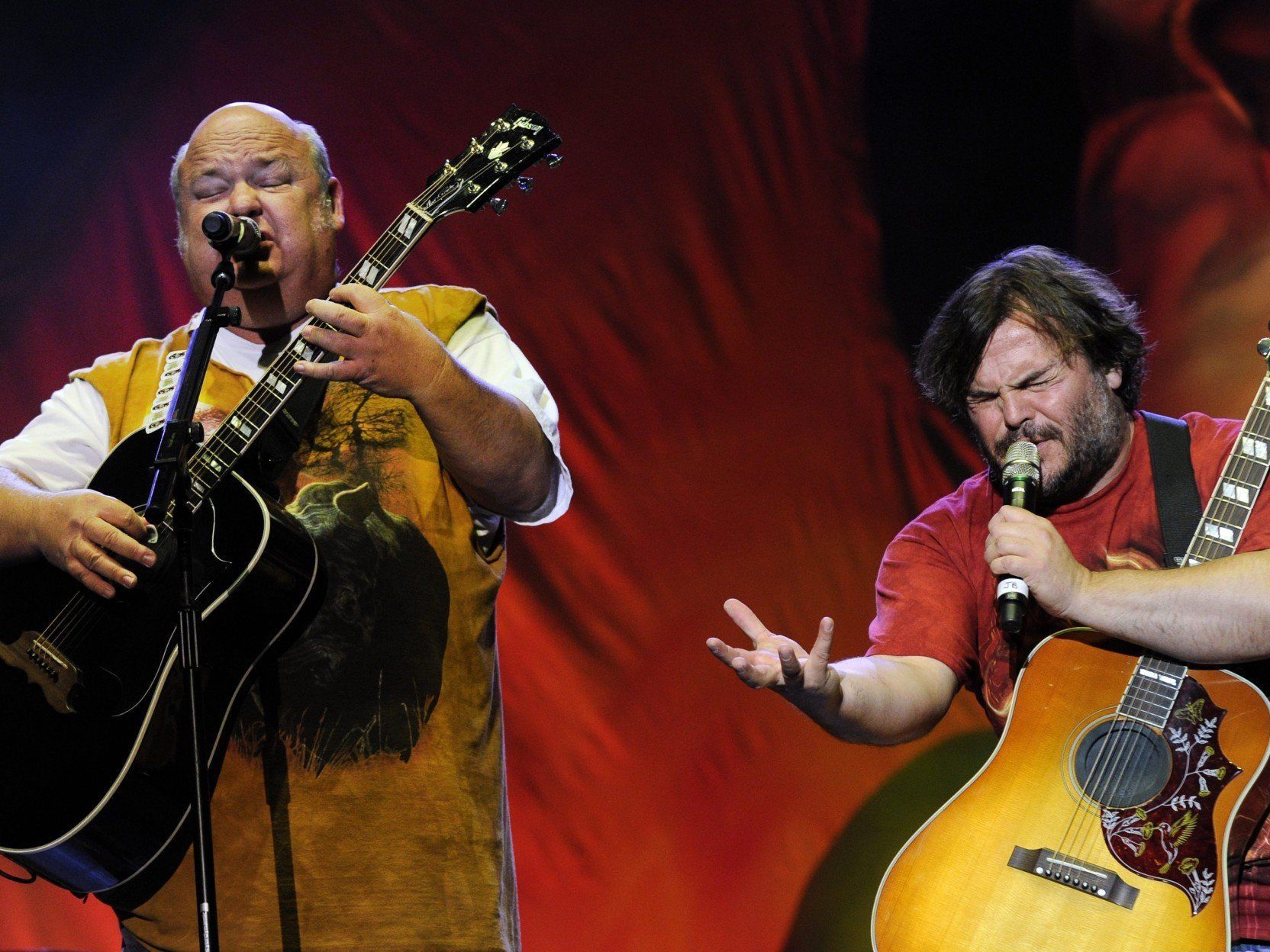 Tenacious D während ihres Konzertes auf dem Frequency