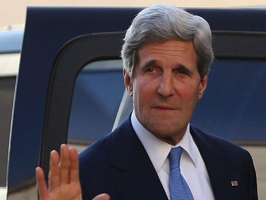 John Kerry legte einen Zwischenstopp in Wien ein