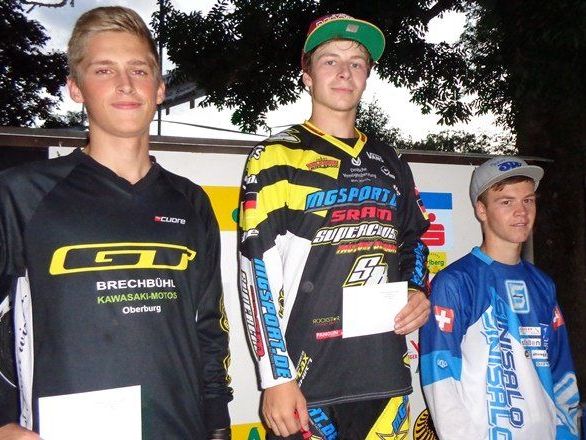 Das Siegertrio in der Klasse Men 15+ Das Siegertrio in der Klasse Men 15+