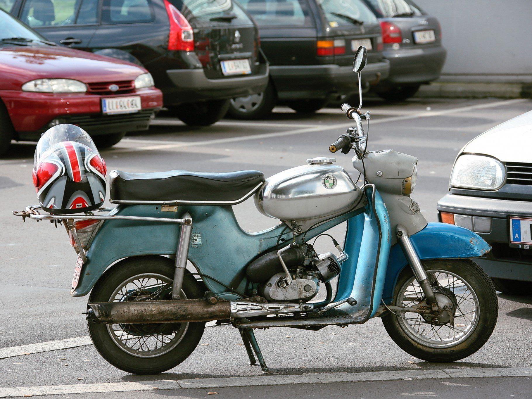 Ein Jugendlicher war in Liesing mit einem gestohlenen Moped unterwegs