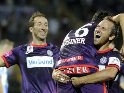 Nach dem letzten Kantersieg fühlt sich die Wiener Austria bereit für Dinamo Zagreb Nach dem letzten Kantersieg fühlt sich die Wiener Austria bereit für Dinamo Zagreb