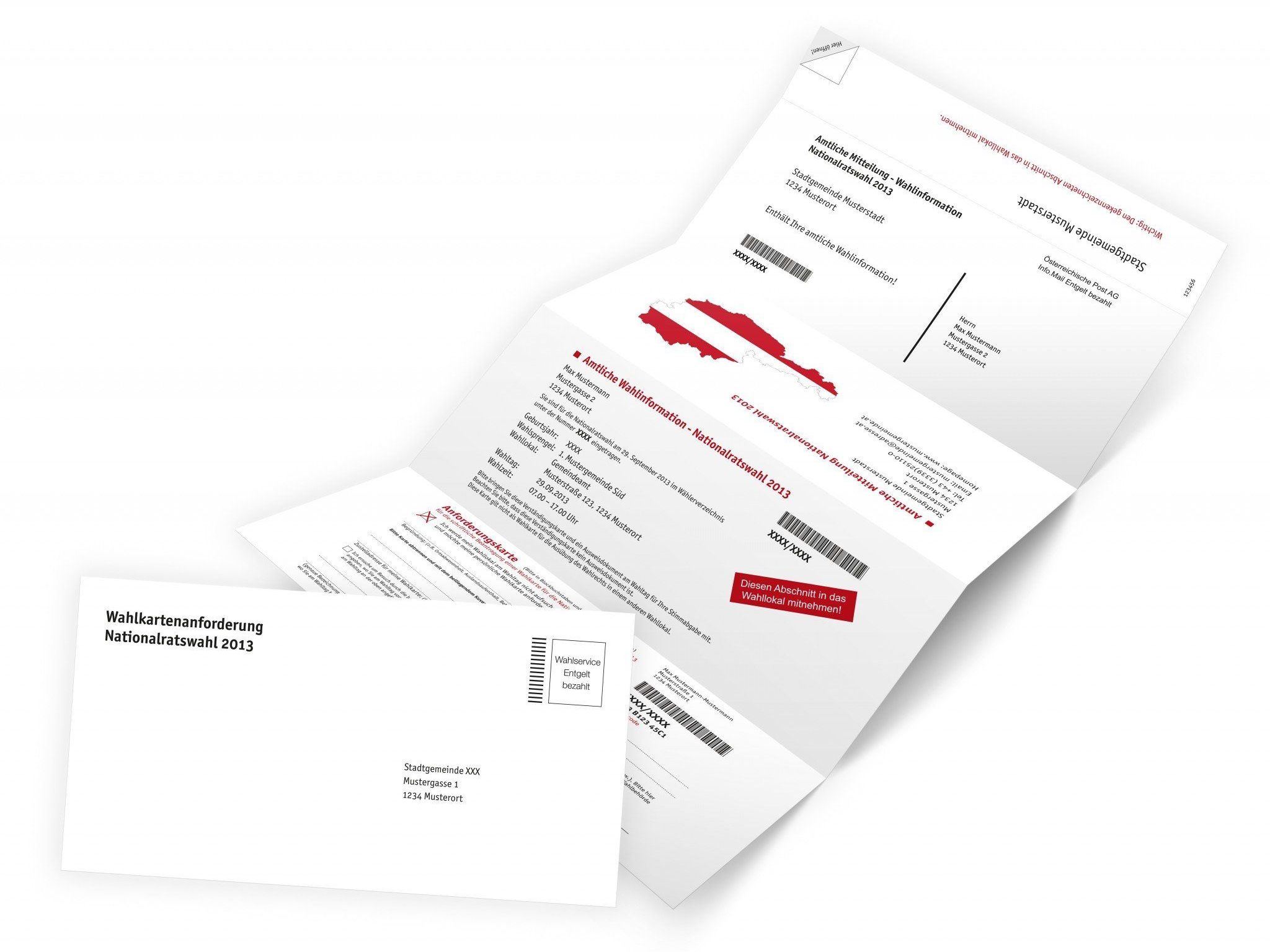 Amtliche Wahlinformation – Nationalratswahl 2013. Amtliche Wahlinformation – Nationalratswahl 2013.