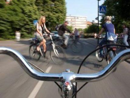Radler in der Fußgängerzone - ein Problem auf der MaHü. Radler in der Fußgängerzone - ein Problem auf der MaHü.