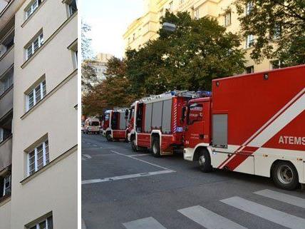 Brand in Wien 20 am Mittwochabend.