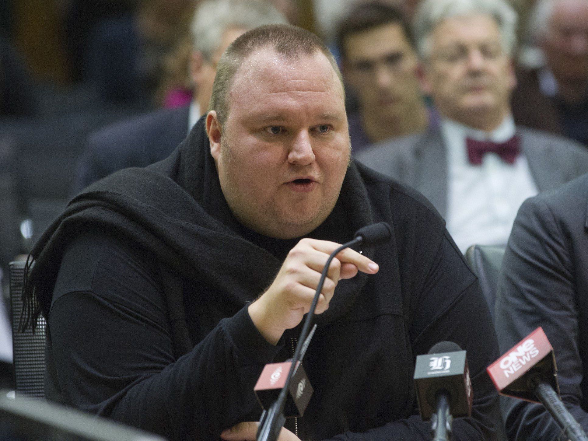 Dotcom sucht offenbar den Dauerclinch mit den USA. Dotcom sucht offenbar den Dauerclinch mit den USA.