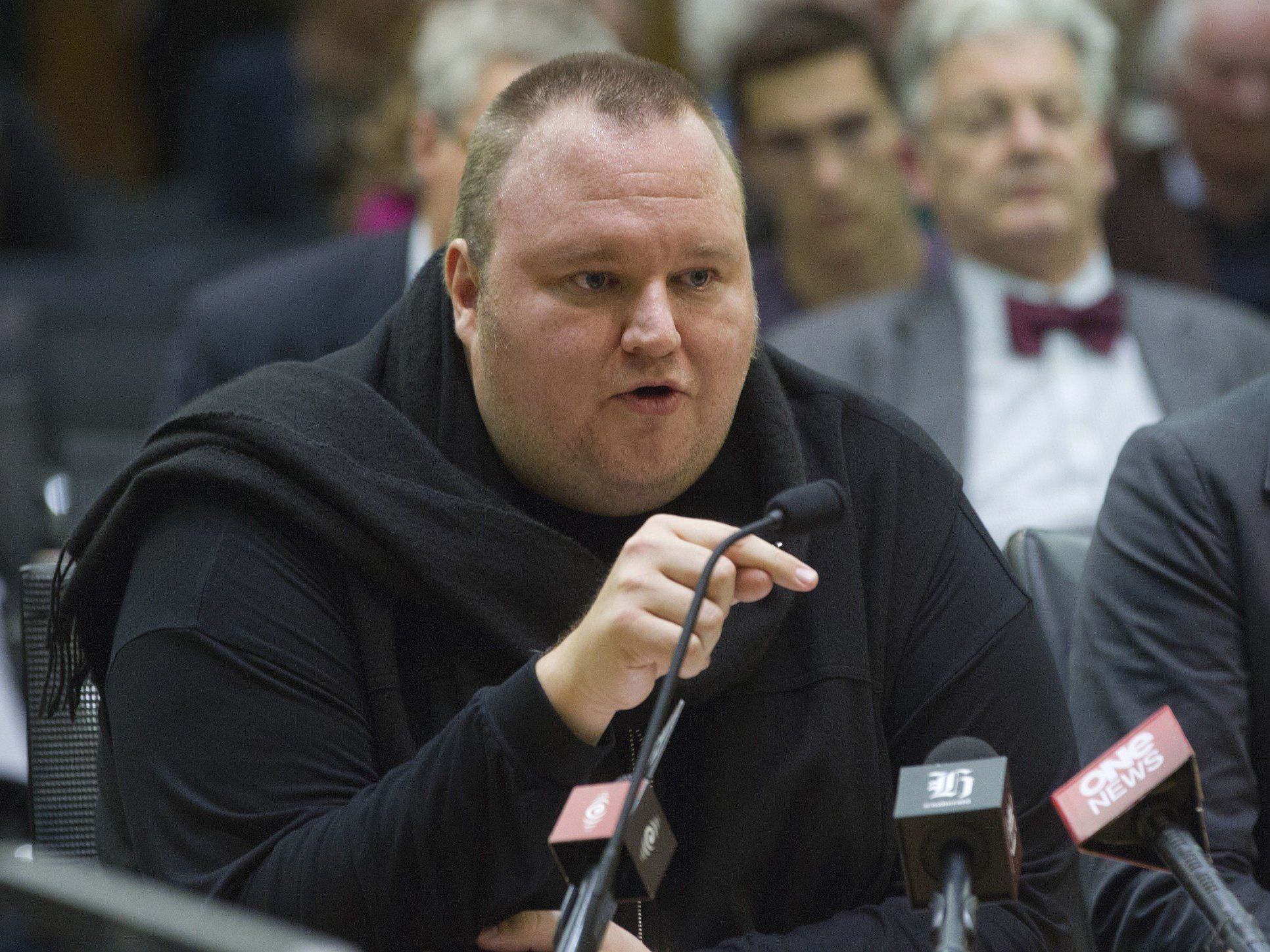 Dotcom sucht offenbar den Dauerclinch mit den USA.