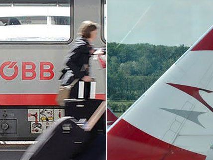 Eine Kooperation zwischen ÖBB und AUA ist geplant.