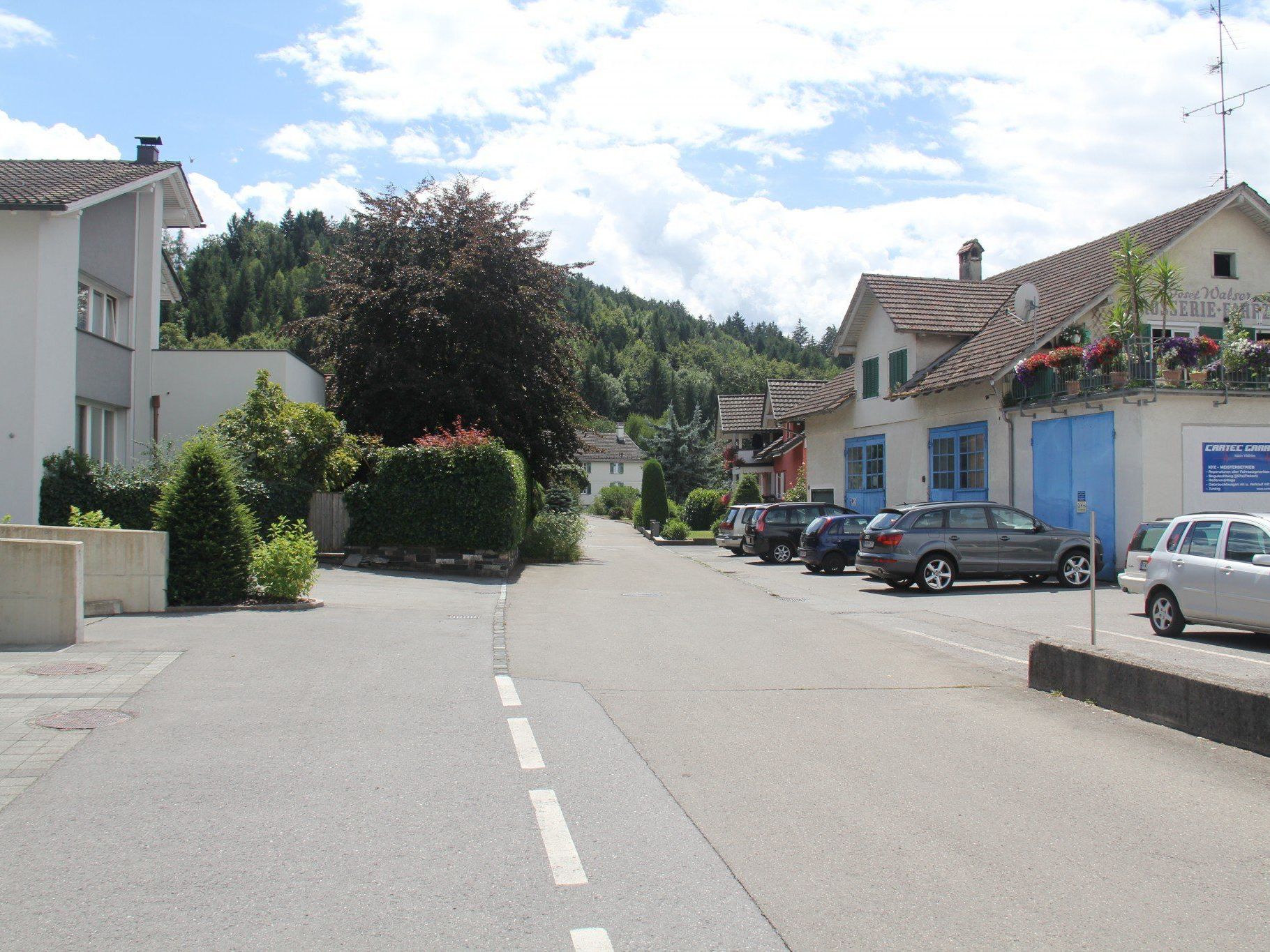 VOL.AT stellt die Straßen Vorarlbergs in einer großen Serie vor. Hier im Bild: Naflaweg Rankweil VOL.AT stellt die Straßen Vorarlbergs in einer großen Serie vor. Hier im Bild: Naflaweg Rankweil