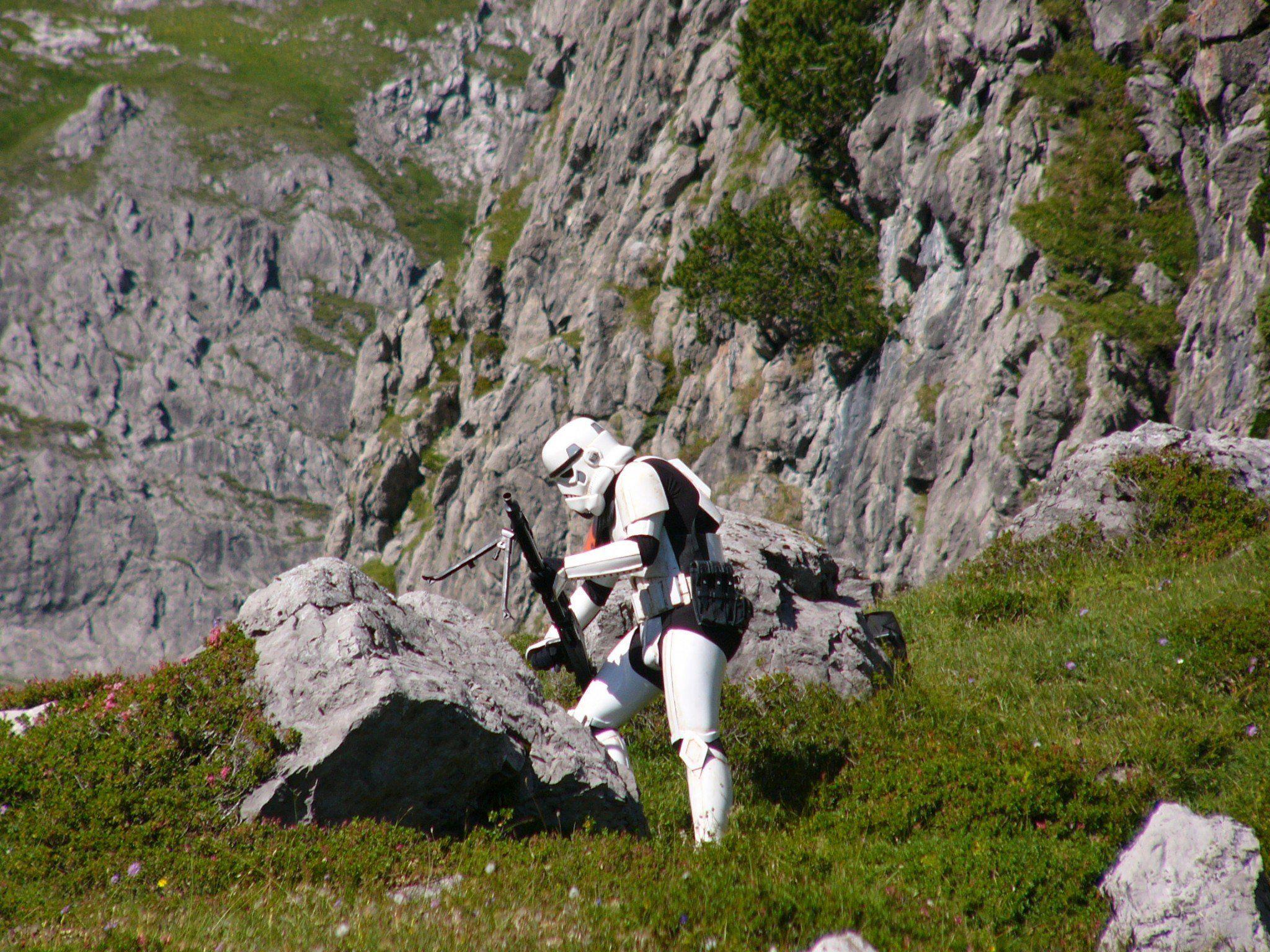 Stormtrooper am Lünersee.