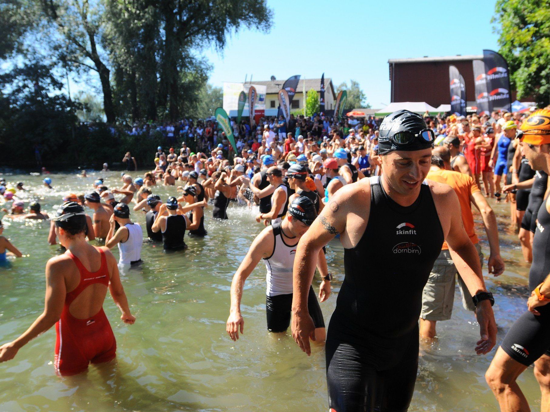 Der Jannersee-Triathlon in Lauterach wird am Samstag als Nightrace durchgeführt. Der Jannersee-Triathlon in Lauterach wird am Samstag als Nightrace durchgeführt.