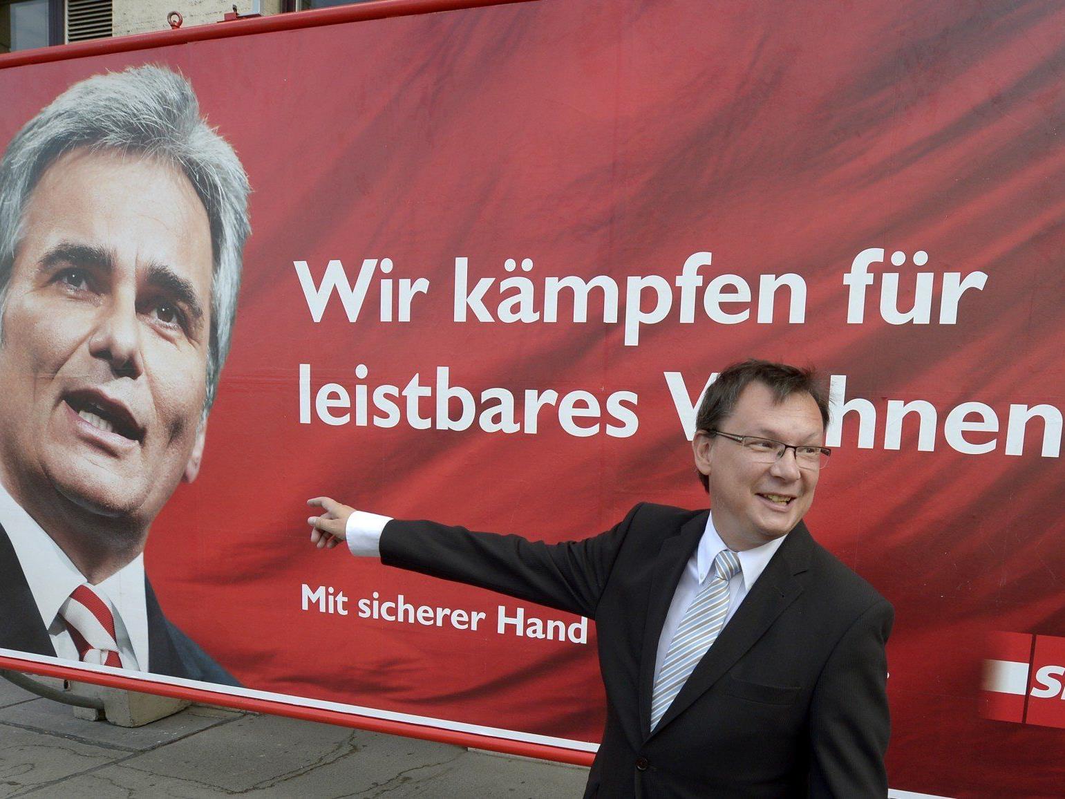Darabos verteidigt Plakatfinanzierung durch SPÖ-Klub
