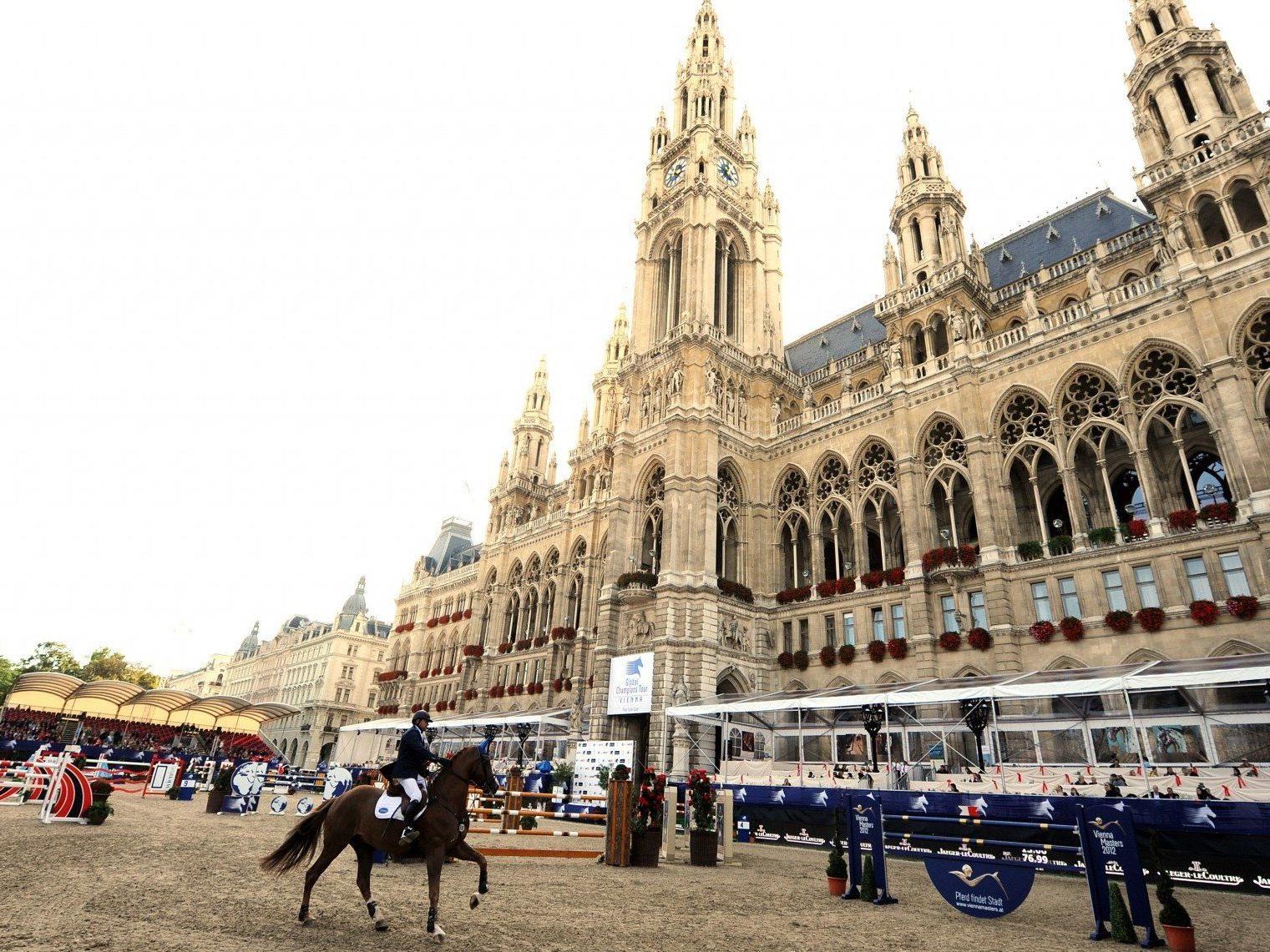 Am Donnerstag starteten die Vienna Masters am Wiener Rathausplatz.