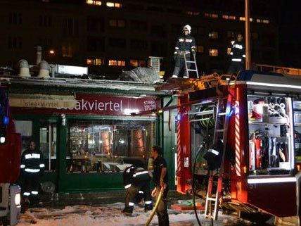 Brand am Naschmarkt