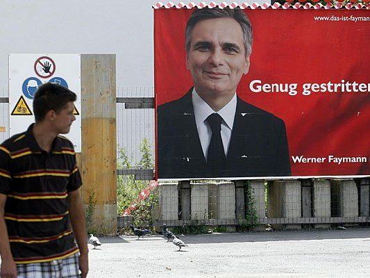 So sehen offizielle SPÖ-Plakate aus - die türkische Version produzierte ein Fan