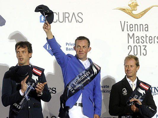 Siegreich bei den Vienna Masters: v.l.n.r Harrie Smolders (NED),Gerco Schröder (NED) und Rolf-Göran Bengtsson (SWE)
