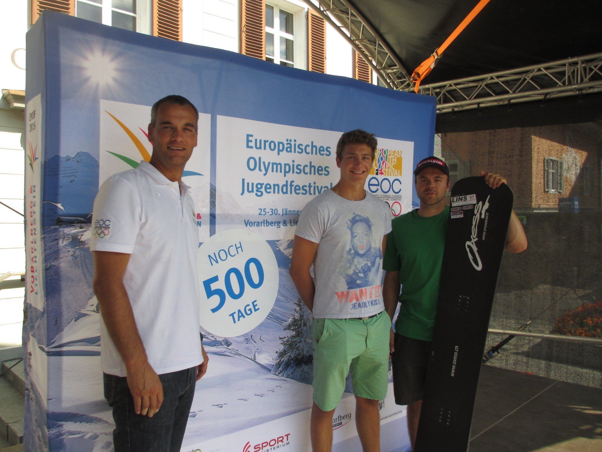 In 500 Tagen beginnt das große Jugend-Spektakel die Jugend-Olympiade in Vorarlberg und Liechtenstein. In 500 Tagen beginnt das große Jugend-Spektakel die Jugend-Olympiade in Vorarlberg und Liechtenstein.