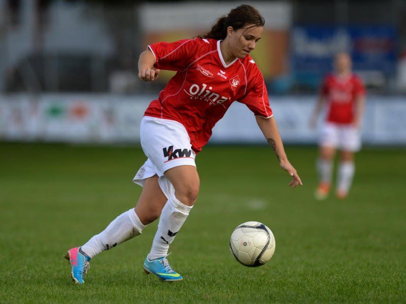 Rankweil-Kickerin Julia Schnetzer träumt vom Einzug ins Viertelfinale. Rankweil-Kickerin Julia Schnetzer träumt vom Einzug ins Viertelfinale.