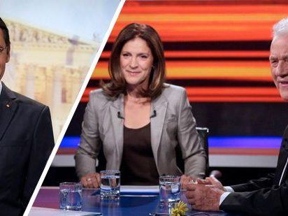 Josef Bucher muss gegen Strache ran, Stronach gegen Glawischnig. Josef Bucher muss gegen Strache ran, Stronach gegen Glawischnig.