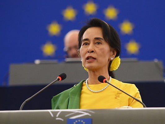 Burmas Oppositionsführerin appelliert an Europa