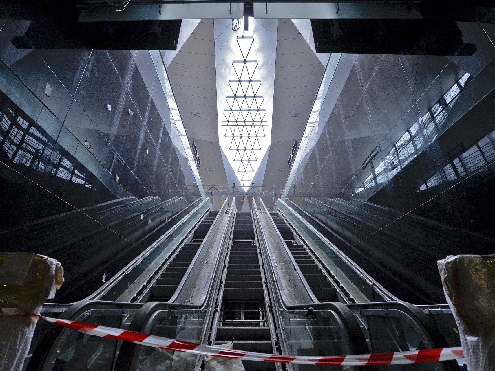 Wiener Hauptbahnhof: Rohbau der Halle steht, nun kommt das Dach