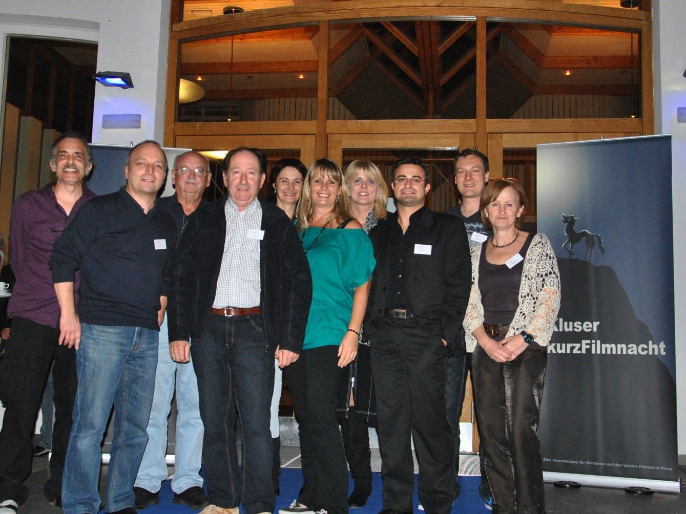 Die Mitglieder der Filmszene Klaus freuen sich bereits auf die 2. Kluser kurzFilmnacht Die Mitglieder der Filmszene Klaus freuen sich bereits auf die 2. Kluser kurzFilmnacht