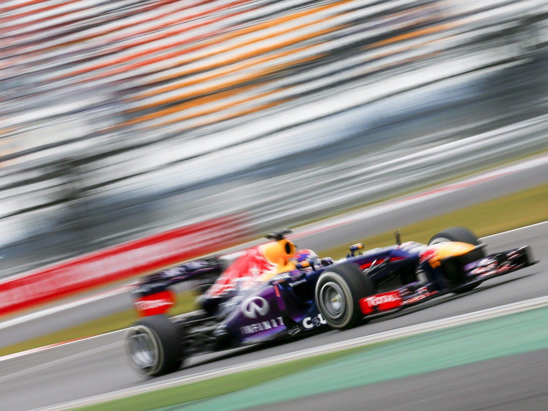 Mit Vollgas auf Weltmeister-Kurs: Sebastian Vettel könnte sich seinen vierten Titel schon nächste Woche in Japan sichern.
