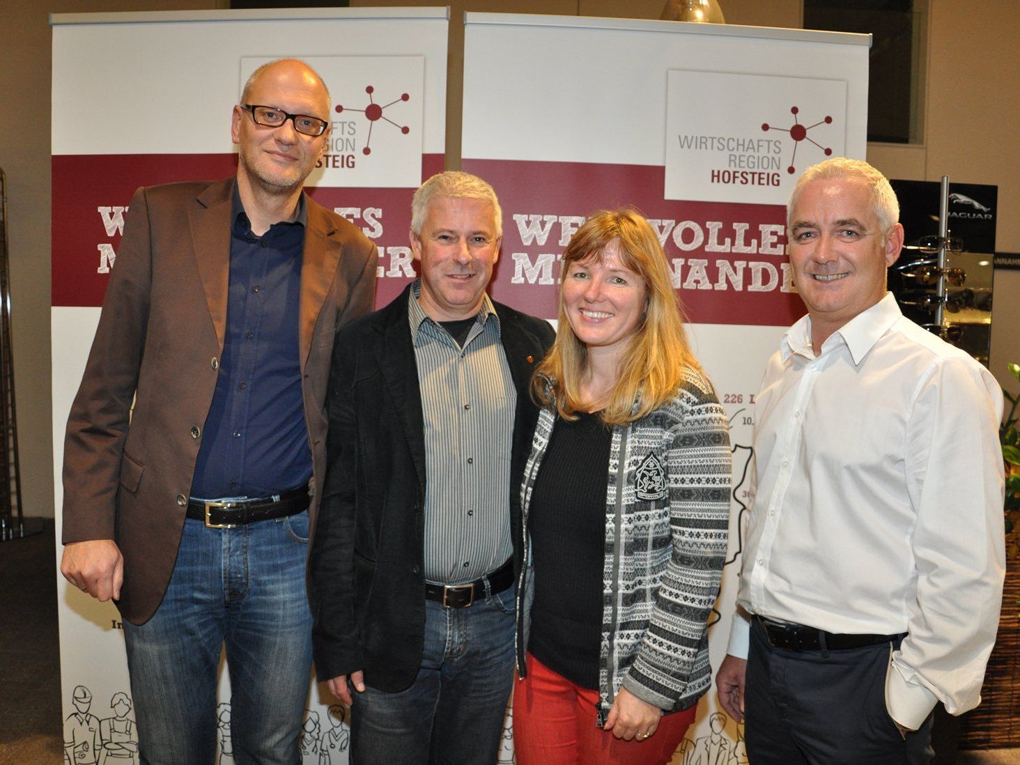 Markus Dietrich, Dietmar Hörburger, Yvonne Böhler und Markus Rusch. Markus Dietrich, Dietmar Hörburger, Yvonne Böhler und Markus Rusch.