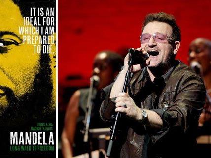 U2 mit neuem Song zum Mandela-Fan.