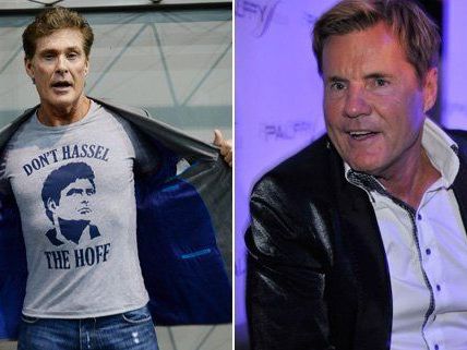 David Hasselhoff und Dieter Bohlen sind Gäste beim Geburtstagsfest des G3.