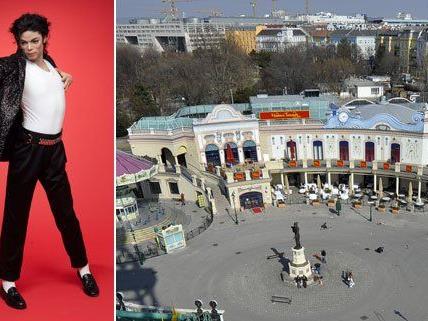 Starparade: Drei Michael-Jackson-Figuren im Wiener Madame Tussauds