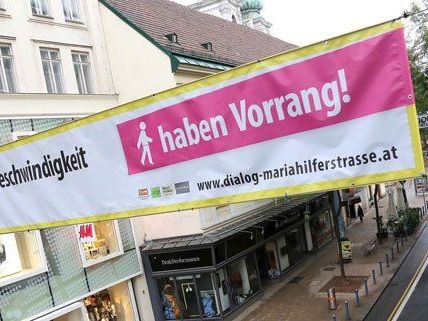 Die Umgestaltung der Mariahilfer Straße erforderte einige Nachbesserungen.