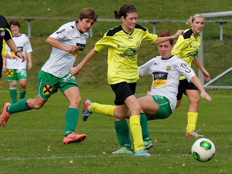 SPG FC Lustenau/Austria Lustenau/Höchst besiegt Vorderland knapp mit 1:0 und ist nicht mehr Letzter.