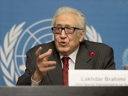 Laut Brahimi immer noch kein Verhandlungs-Datum