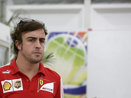 Alonso hatte sich in Abu Dhabi am Rücken verletzt