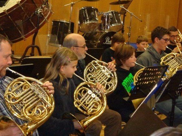 Die Stadtmusik übt fleissig für das Cäciliakonzert Die Stadtmusik übt fleissig für das Cäciliakonzert