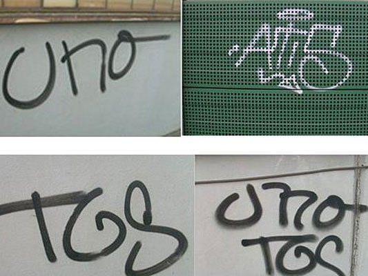 Diese Graffiti hinterließen die Sprayer