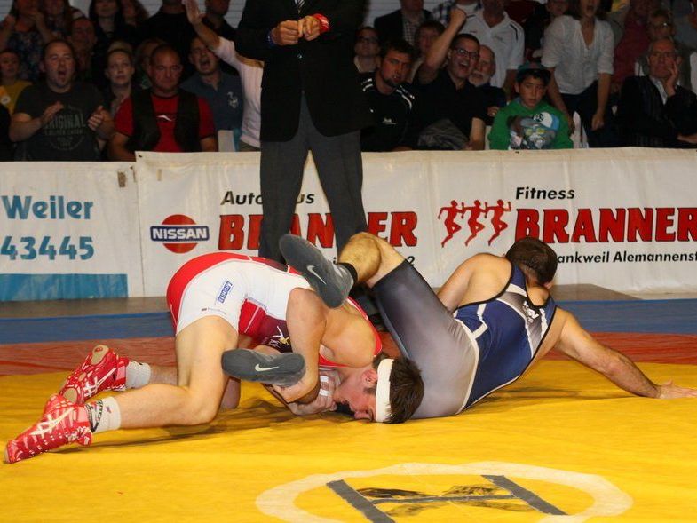 Freistilspezialist Dominic Peter hatte eine bärenstarke Saison und gewann viele Kämpfe. Freistilspezialist Dominic Peter hatte eine bärenstarke Saison und gewann viele Kämpfe.