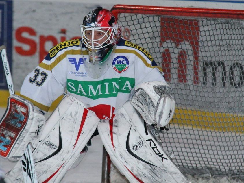 Starke Leistung vom HC Samina Rankweil in Dübendorf. Goalie Michael Gruber musste nur einen Gegentreffer einstecken. Starke Leistung vom HC Samina Rankweil in Dübendorf. Goalie Michael Gruber musste nur einen Gegentreffer einstecken.